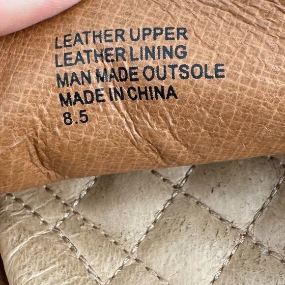 Birdies Whiskey Leather Brown Slip On The Starling Classic Cushioned 8.5 Flats - Picture 8 of 8